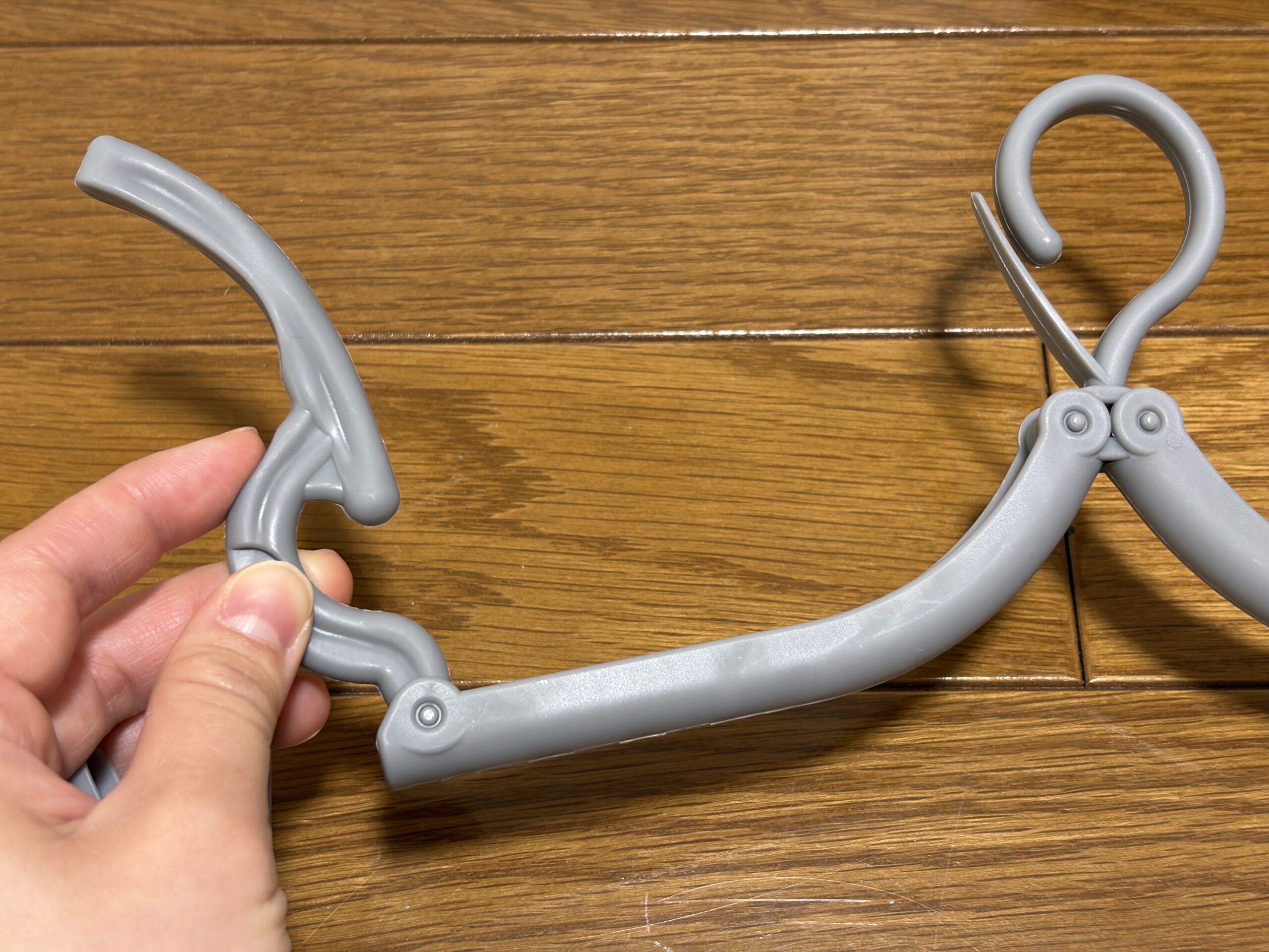 広げている途中