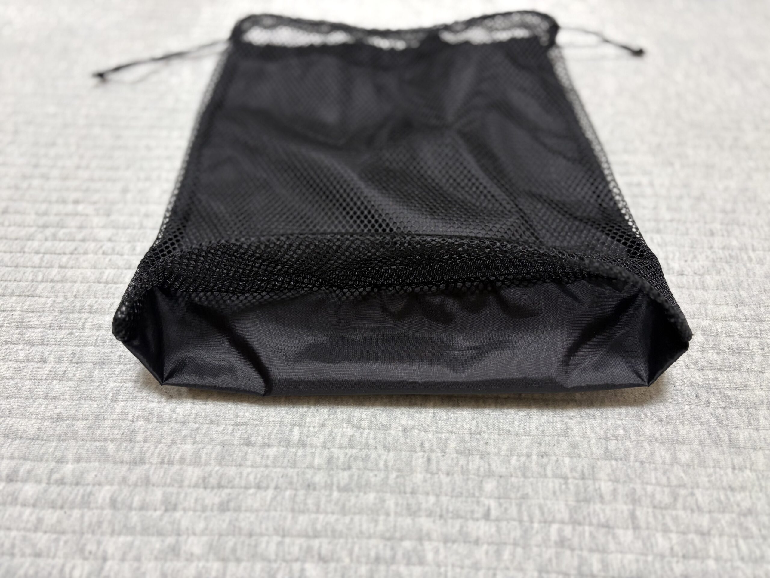 無印良品 メッシュ巾着ダブルタイプM マチ