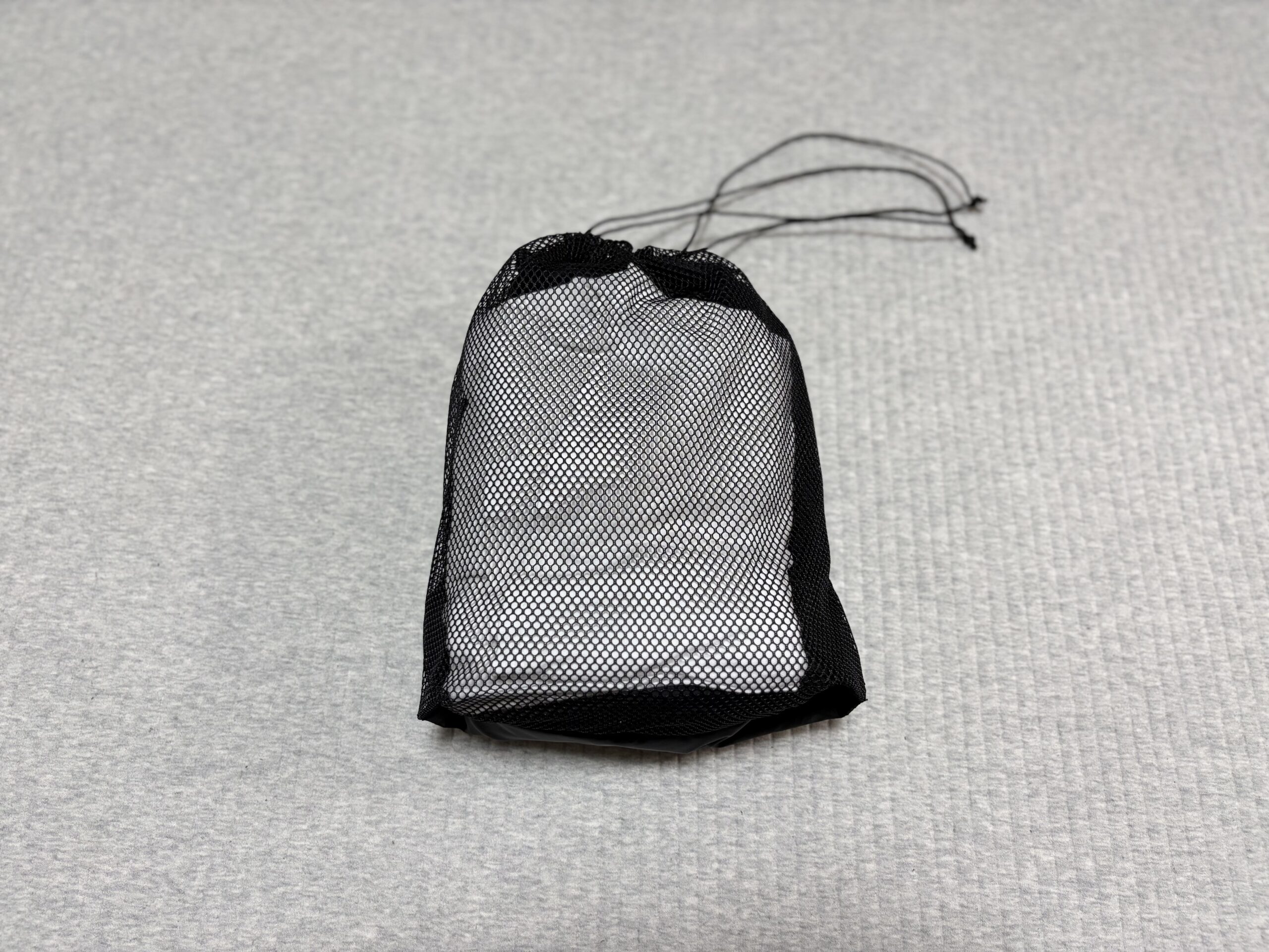 無印良品 メッシュ巾着ダブルタイプM 中身あり